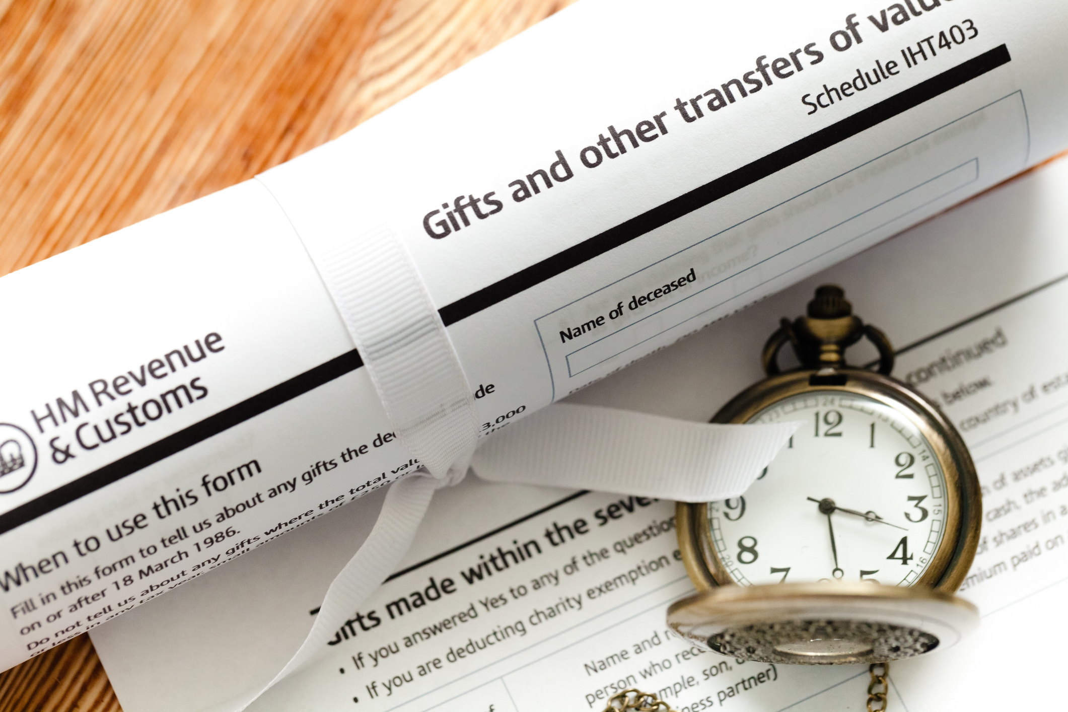Inheritance tax document | Inheritance tax